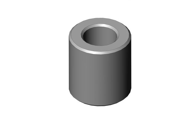 Spacer voor achter AP-Race 01 remklauw support