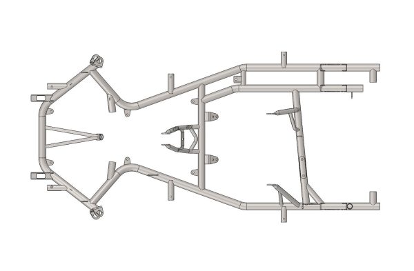 Parolin WF frame kaal zwart
