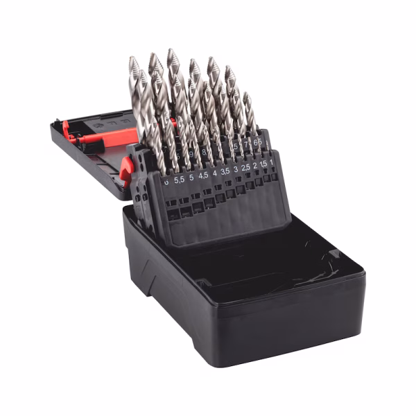 Spiraal borenset smart step 19-delig Wurth